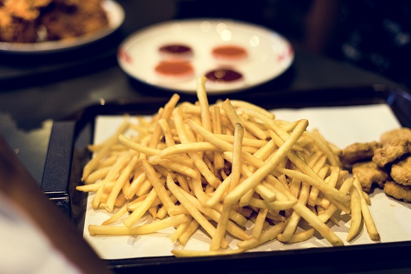 Cibo fritto.